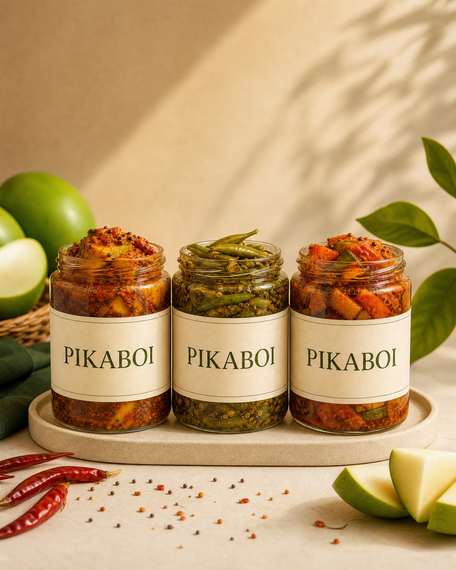 PIKABOI pickle combo gift set